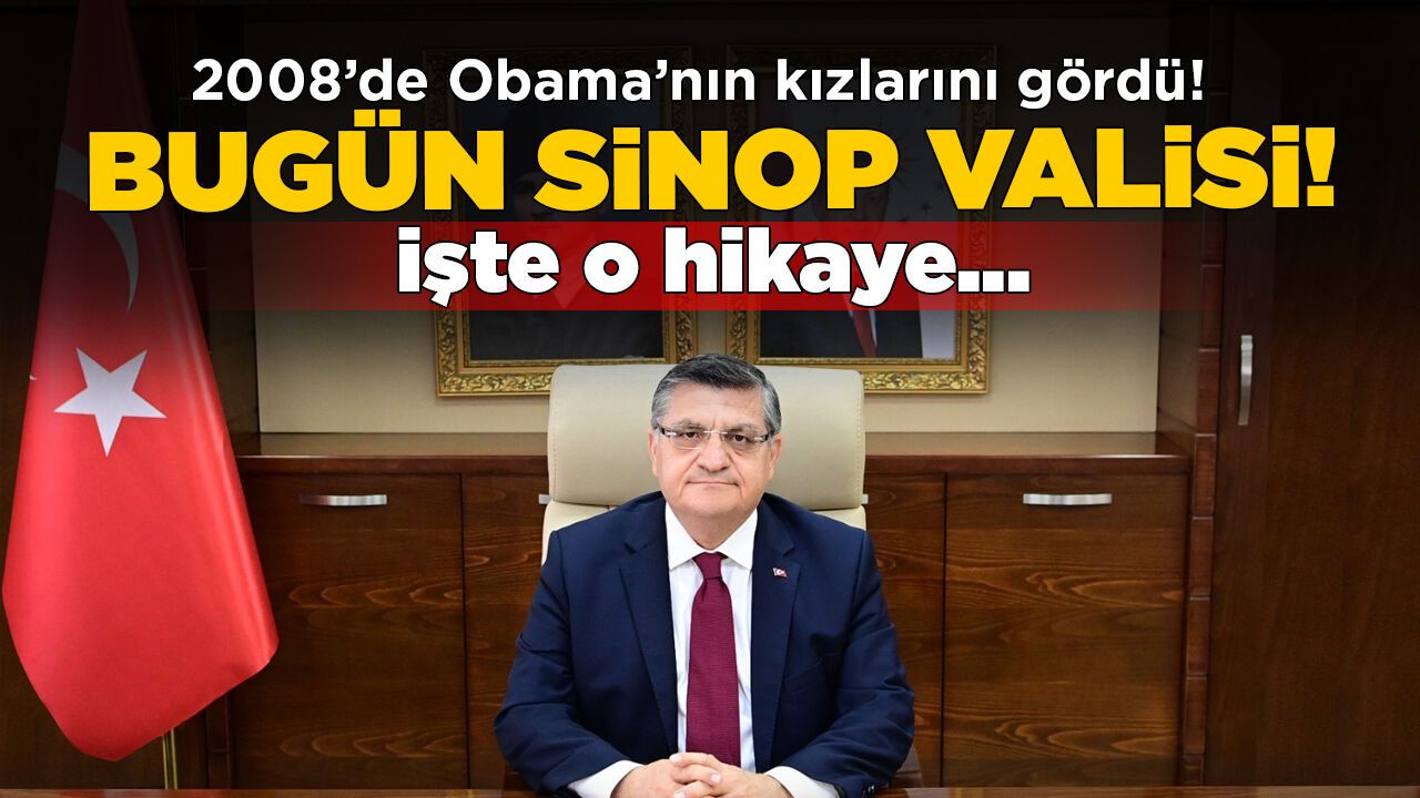 Sinop Valisi Özarslan’ın yıllar önce başlayan hikâyesi