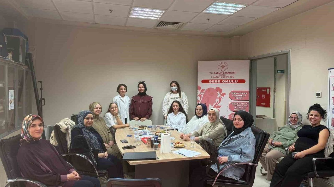 Anne adayları gebe okulunda buluştu