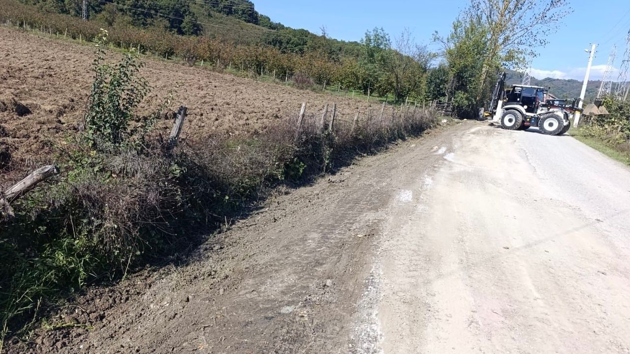 Kemerkasım'da yağmur sularına karşı önlem