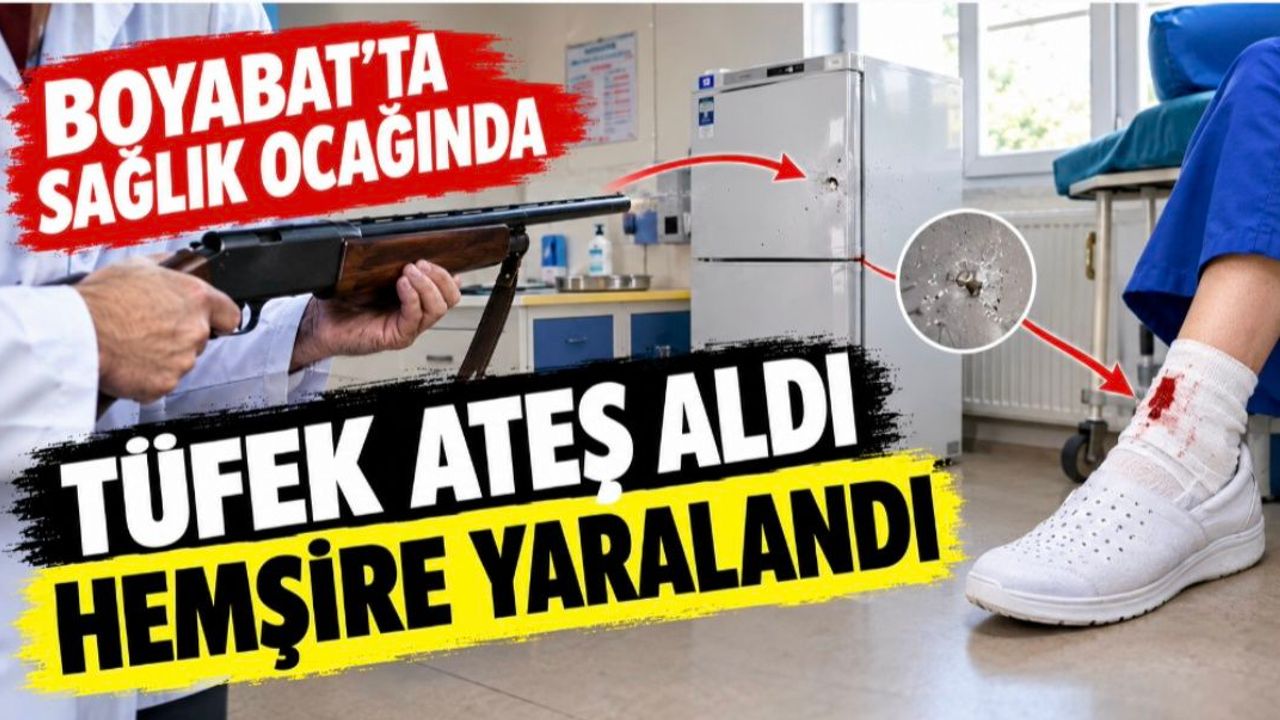 Sağlık Ocağında Tüfek Ateş Aldı: Hemşire Yaralandı