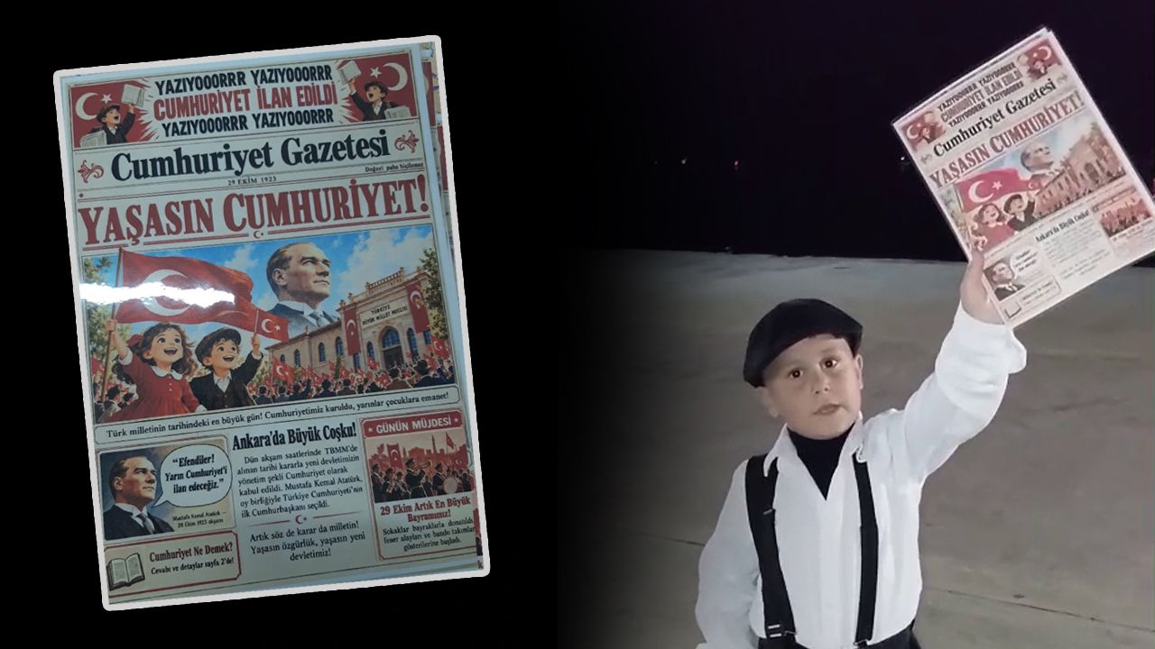 Cumhuriyet coşkusunu yaşadı ve yaşattı!