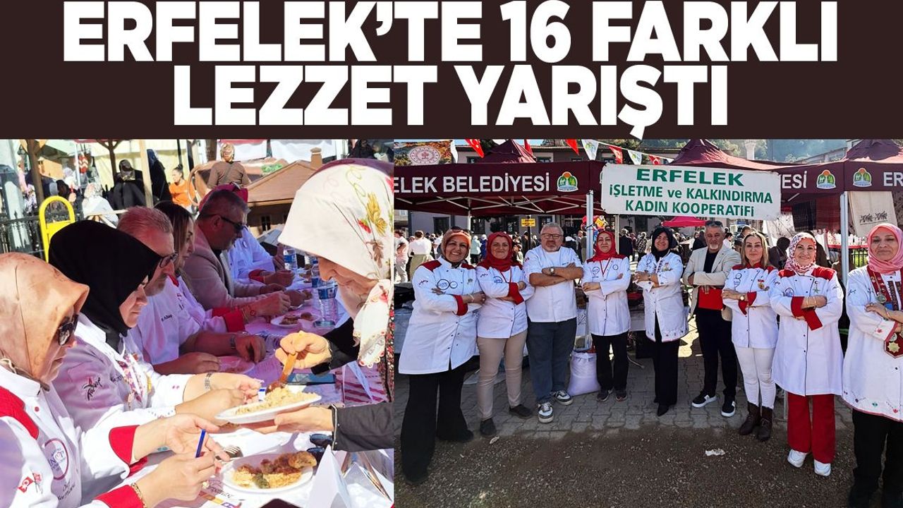 Erfelek Kestane Festivali’nde lezzet yarışı