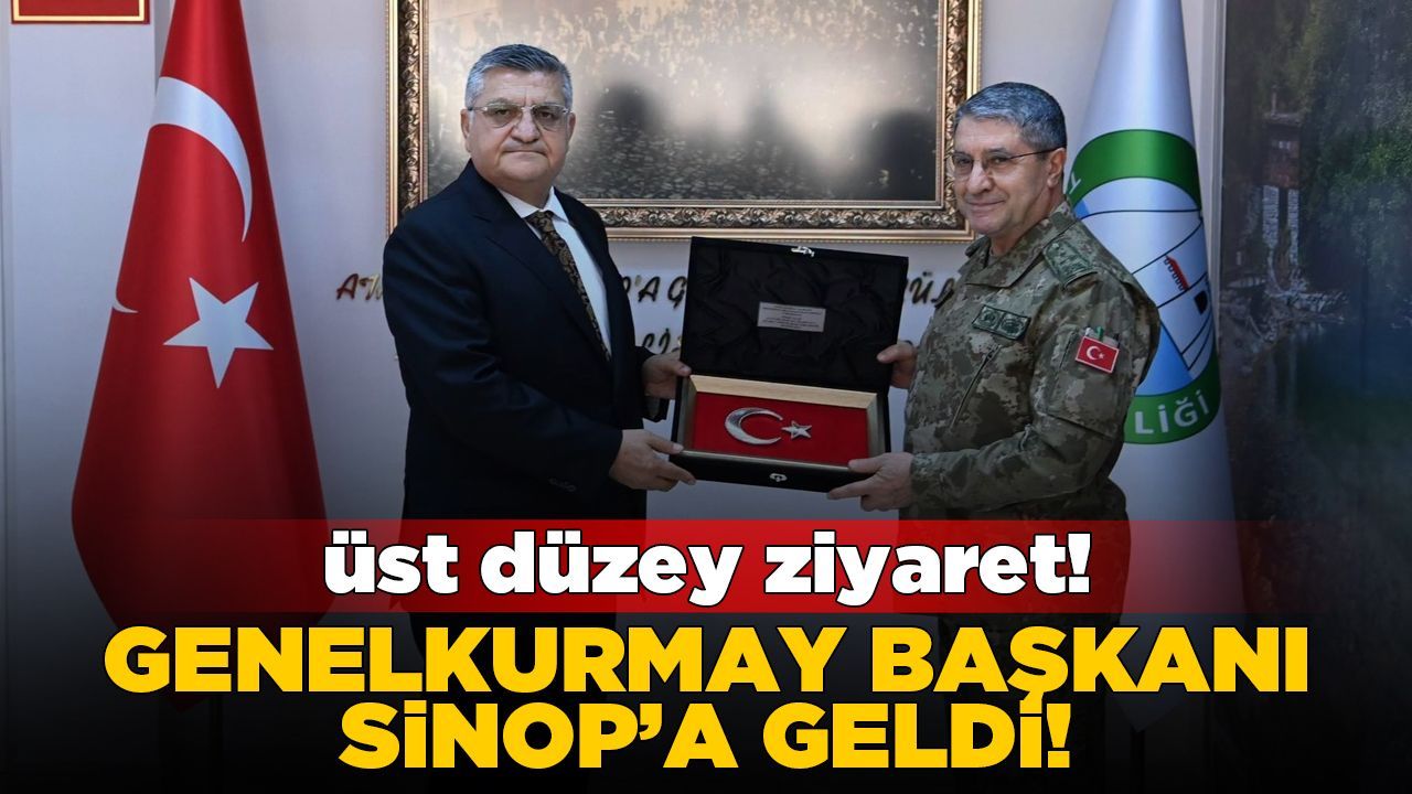 Sinop Valiliğine üst düzey ziyaret!