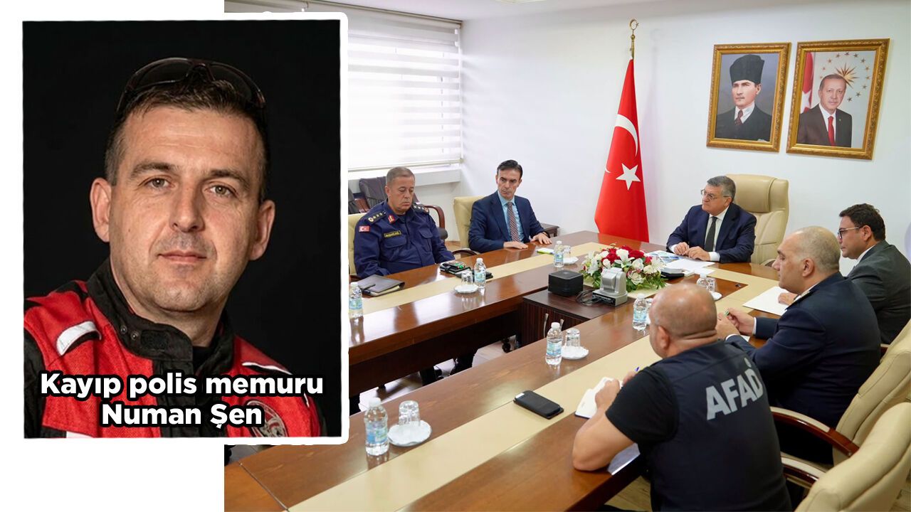 Valilikten kayıp polisi arama çalışmalarına ilişkin açıklama