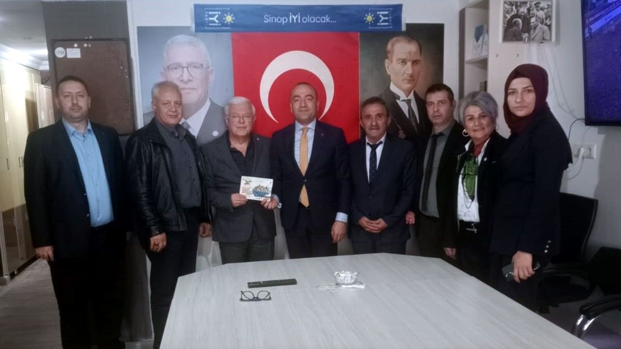 SİNDERKON’dan, Sinop İYİ Parti’ye ziyaret