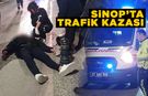 Sinop’ta trafik kazası: 1 yaralı