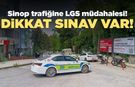Sinop Okullar Caddesi LGS için trafiğe kapatıldı!