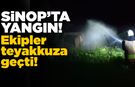 Yaktıkları ateşi söndürmeden gittiler!
