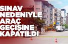 Sinop'ta sınav mesaisi: Trafik tedbirleri devrede
