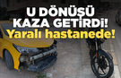 Sinop’ta U dönüşü kazayla sonuçlandı!
