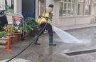 Sinop’ta mahallelinin temizlik talebi karşılık buldu