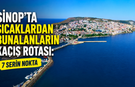 Sinop'ta sıcaklardan bunalanlara kaçış rotaları!