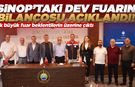 Sinop fuarında 500 milyon liralık ticaret hacmi!