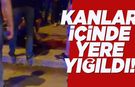 Sinop'ta kanlı kovalamaca: Cadde ortasında bıçaklandı!