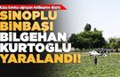 Ankara’da düşen helikopterin Sinoplu pilotu yaralandı