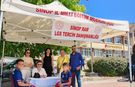 Sinop'ta LGS tercih danışmanlığı çadırı öğrencilerin hizmetinde