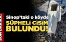 Sinop’ta bir köye şüpheli cisim düştü