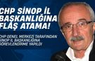 CHP Sinop İl Başkanı belli oldu!