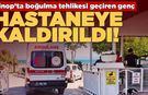 Sinop’ta boğulma tehlikesi: Bir genç tedavi altında