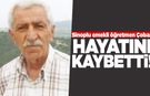Sinoplu emekli öğretmen Çoban'dan acı haber