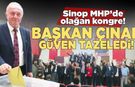 MHP Sinop İl Başkanı Hikmet Çınar güven tazeledi
