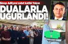 Zabıt Katibi Yalçın son yolculuğuna uğurlandı