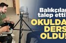 Sinop Üniversitesi öğrencileri balıkçılardan ağ örmeyi öğrendi!