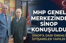 MHP Sinop İl Başkanı Çınar, Bahçeli ile Görüştü