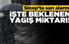 Sinop için “çok kuvvetli” yağış uyarısı!