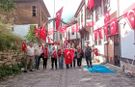 Sinop Mübadele Derneği bayraklarla donandı