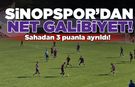 Sinopspor’dan sahasında net galibiyet!