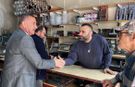 Başkan Üçüncüoğlu esnafı ziyaret etti
