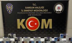Samsun'da 14 bin filtreli sigara kağıdı ele geçirildi
