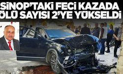 Sinop'taki kazada ölü sayısı 2'ye çıktı