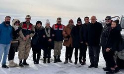 Nemrut Dağı’nda mahsur kalan Sinoplu turistler kurtarıldı