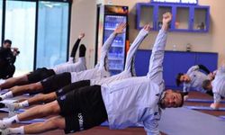Trabzonspor, lige verilen arada antrenmanlarına devam ediyor