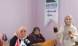 Asarcık Yerel Eylem Grubu Derneği kadınlara şeker pancarından pekmez yapımını anlattı