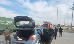 Çorum'da kavşakta çarpışan pikap ve otomobildeki 4 kişi yaralandı