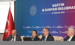 Hazine ve Maliye Bakan Yardımcısı Gürcan, Bartın'da iş insanlarıyla buluştu: