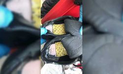Rize'de kargo paketindeki ayakkabıdan uyuşturucu çıktı
