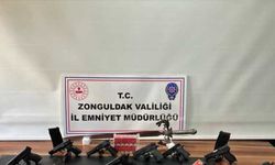 Zonguldak'ta "Silindir Operasyonu"nda yakalanan 14 zanlı adliyede