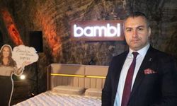 Bambi Yatak, kaya tuzuyla geliştirdiği yeni ürünü "Biosalt" yatağını tuz mağarasında tanıttı