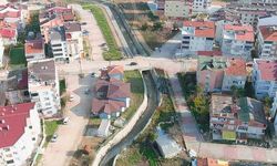 Gürleyik deresinde taşkın koruma inşaatı tamamlandı
