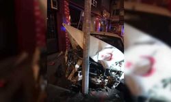 Karabük'te polisin "dur" ihtarına uymayan alkollü sürücü kaza yaptı