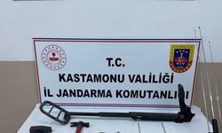 Kastamonu'da kaçak kazı yapan 8 kişi suçüstü yakalandı