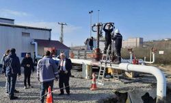 Kozcağız beldesinde evlere doğal gaz verilmeye başlandı