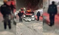 Rize'de yaylada mahsur kalan 2 kişi kurtarıldı