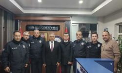 Samsun Emniyet Müdürü Urhal, görevdeki personelin yeni yılını kutladı
