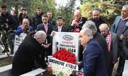 Samsunspor kafilesinin 34 yıl önce geçirdiği trafik kazasında vefat edenler anıldı