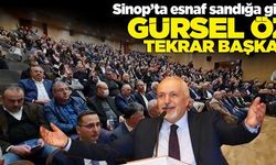 Sinop esnafı bir kez daha 'Gürsel Öz' dedi